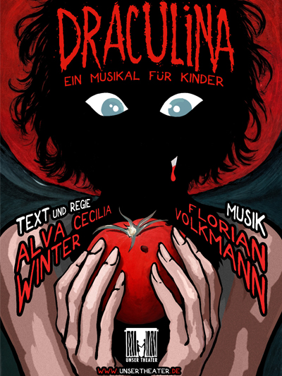 Plakat des Musicals für Kinder DRACULINA.